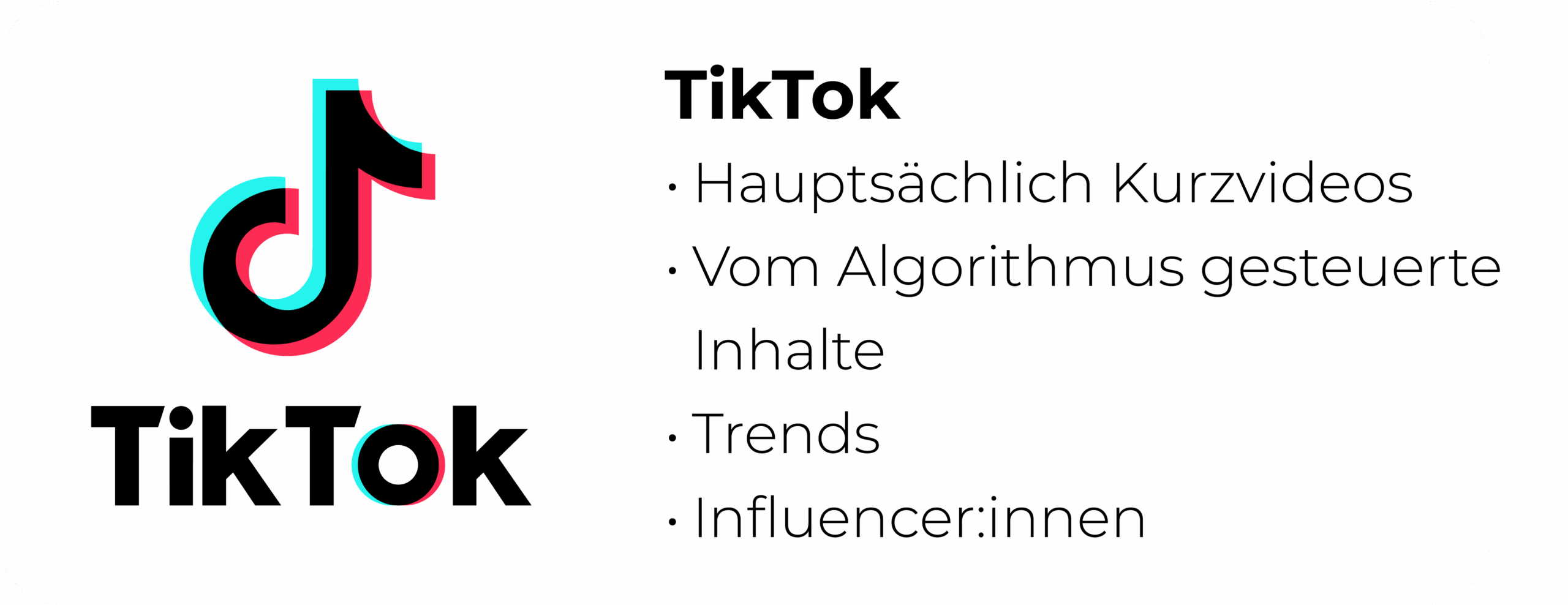 Erklärung zu TikTok Hauptsächlich Kurzvideos VomAlgorithmus gesteuert Trends Influencer:innen