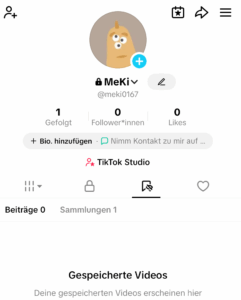 Übersicht: Dein Profil